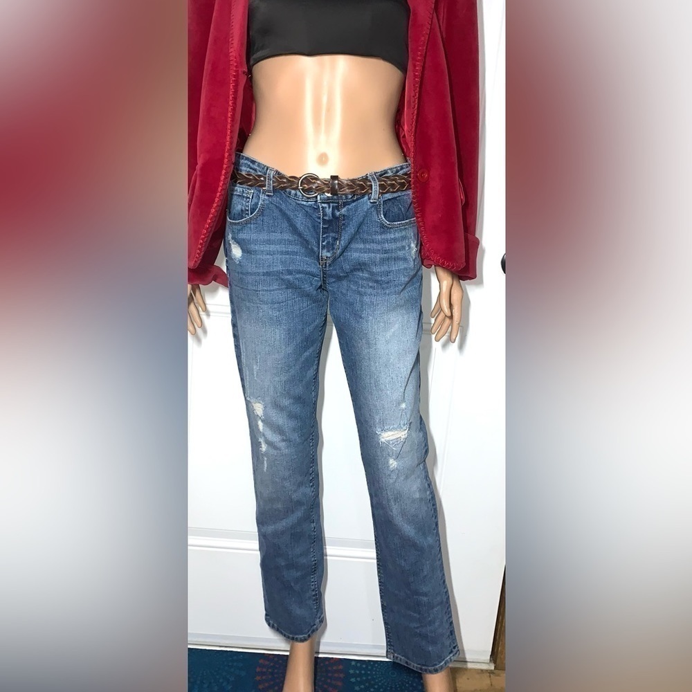 Aeropostale Ashley Ultra Skinny Distressed Jeans Women’s Size 13/14 Regular